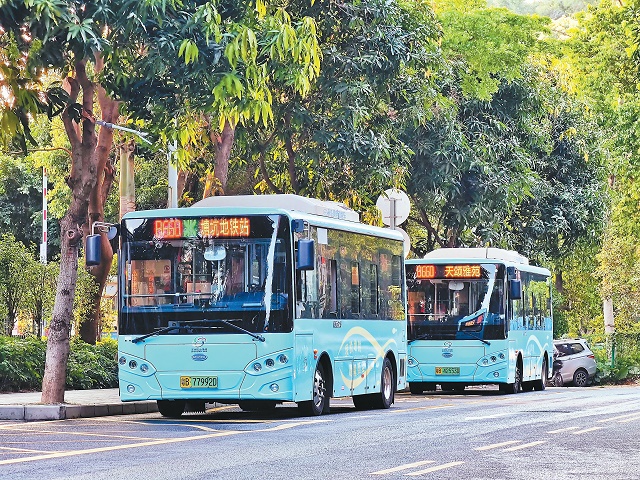 深圳"绿色公交"模式将在189个国家推广