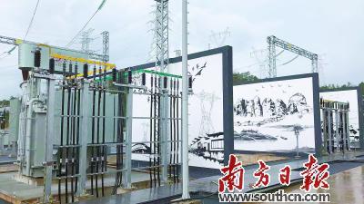 广东河源赣深铁路龙川西牵引站现场.jpg
